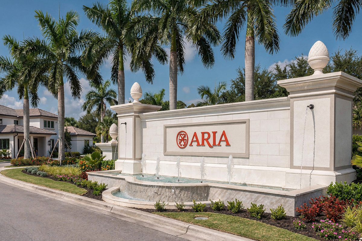 ARIA , is a Nokomis, Florida, Luxury, Italian-inspired Lifestyle Community