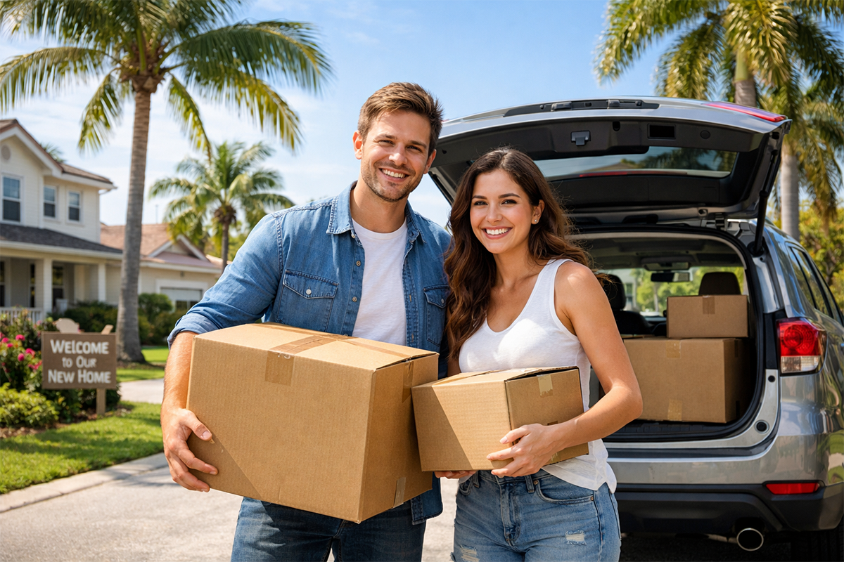 It’s always interesting to meet People from all over the US and help them move to my hood!